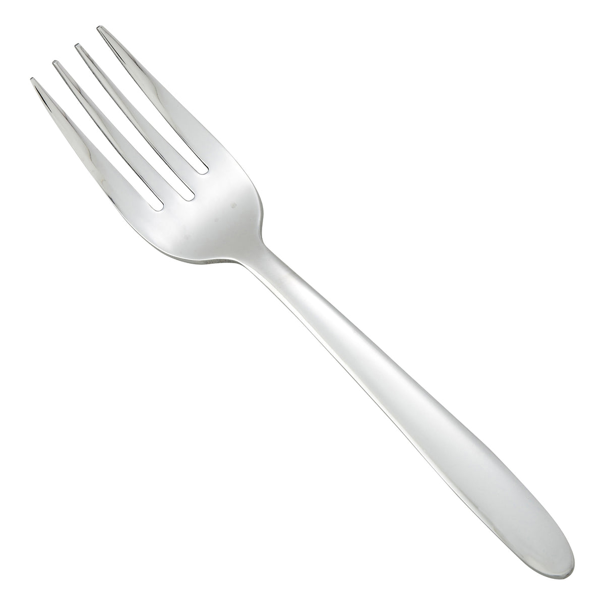0019-06 Flute Salad Fork, 18-0 Heavyweight