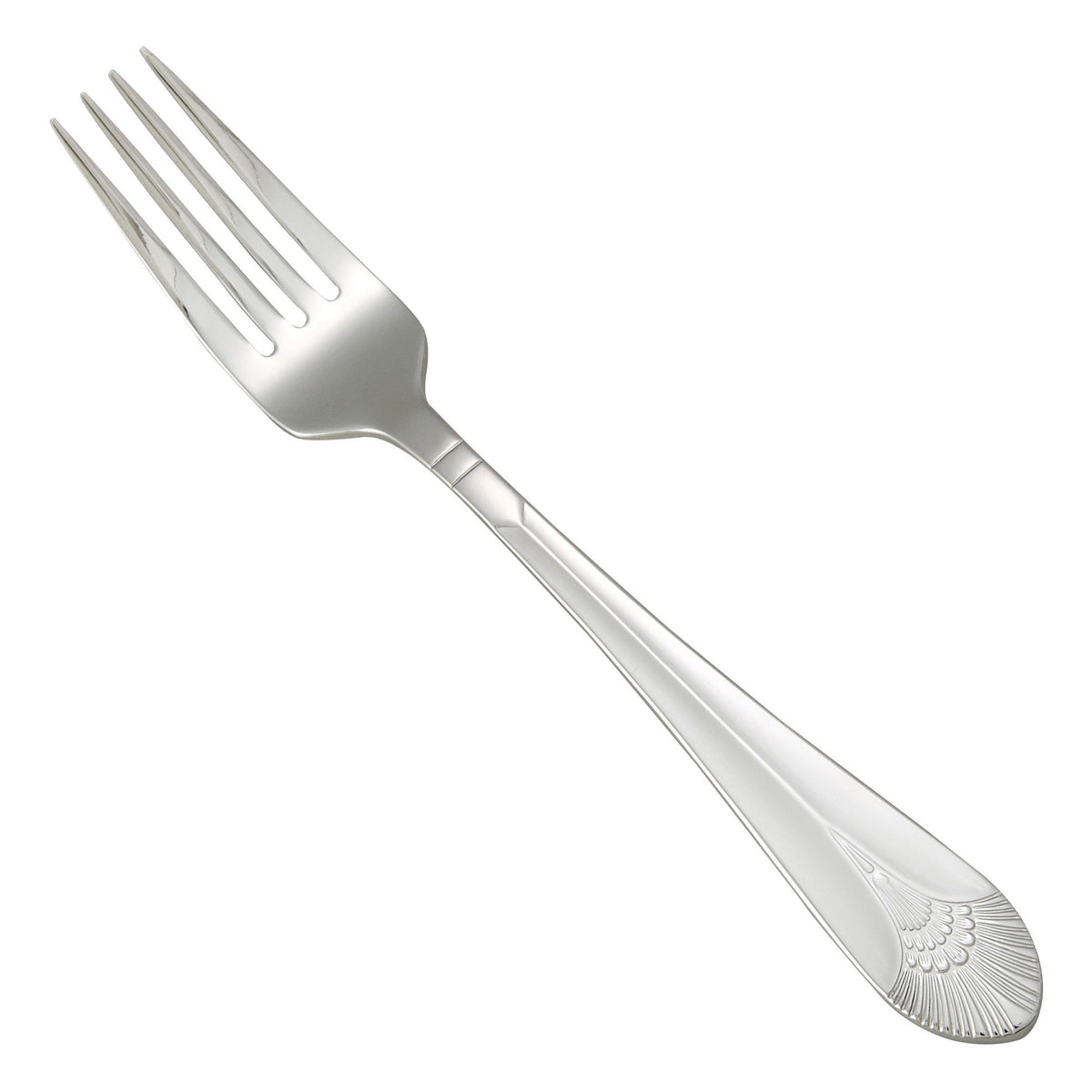 Picture of Winco 0031-05 Peacock Dinner Fork, 18-8 Extra Heavyweight