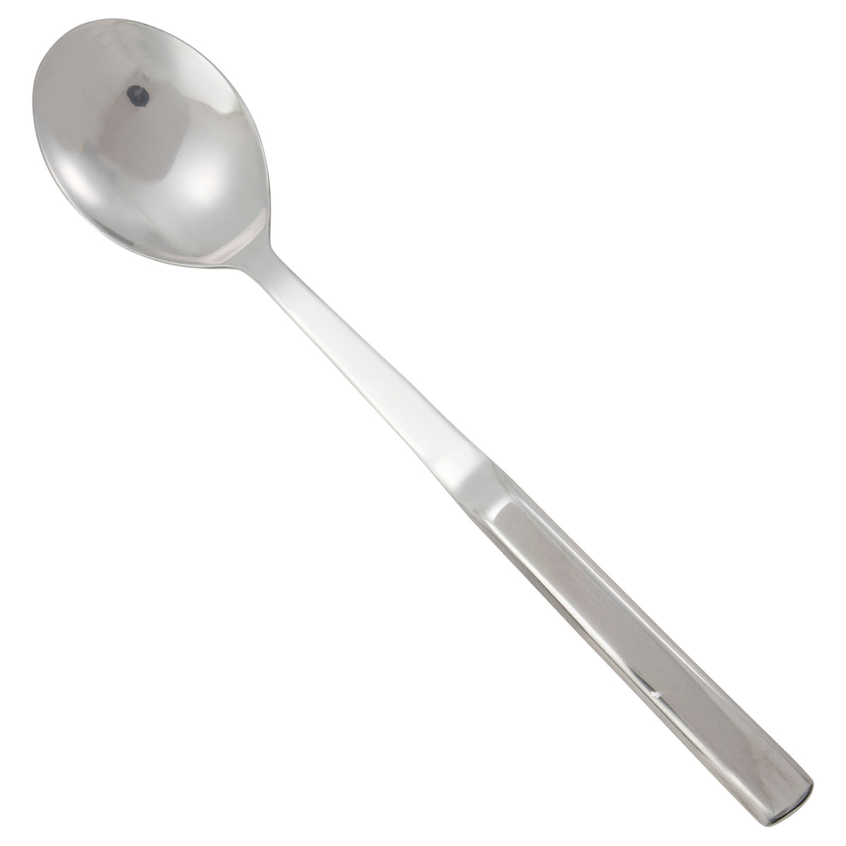 Picture of Winco BW-SS1 11.75 in. Solid Spoon, Hollow Handle, Stainless Steel
