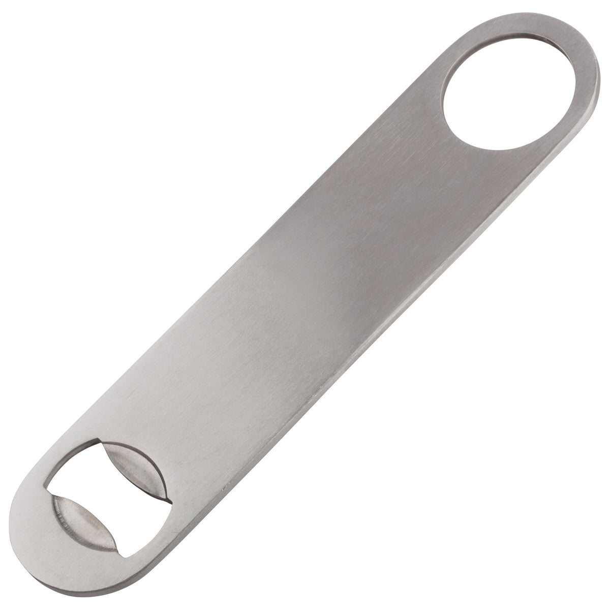 Picture of Winco CO-301 Stainless Steel Flat Bottle Opener - No Coating