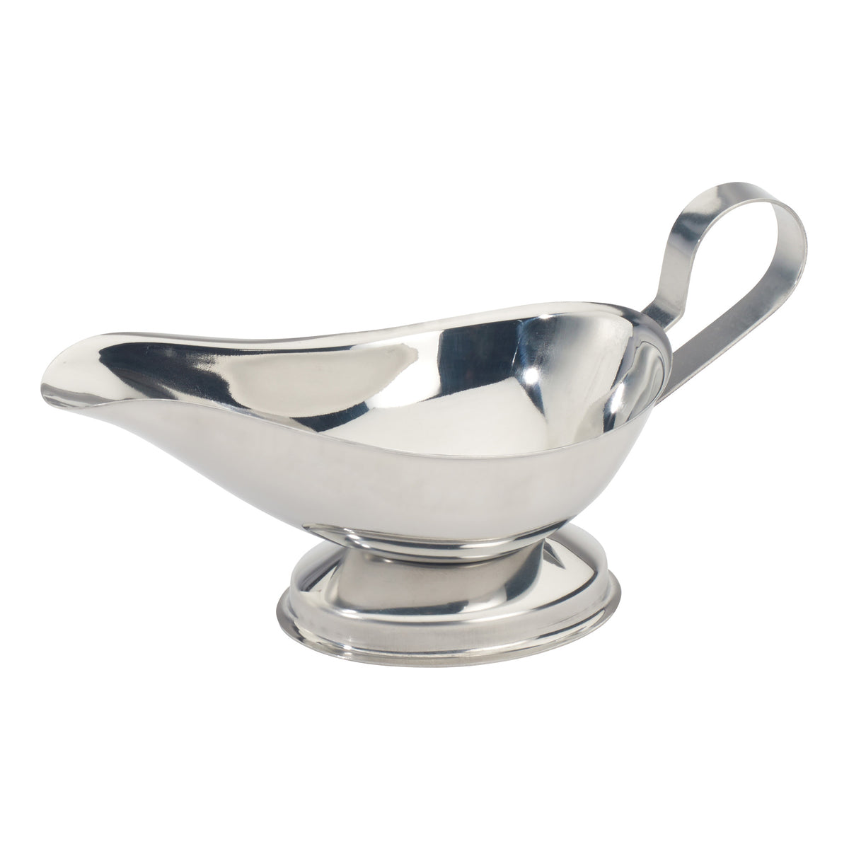 Picture of Winco GBS-5 Stainless Steel Gravy Boat - 5 oz