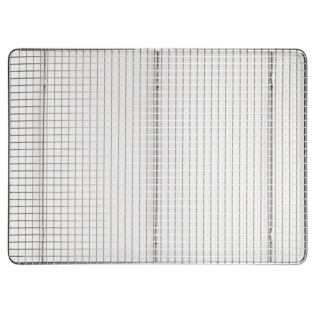 Picture of Winco PGWS-1216 Wire Sheet Pan Grate, Stainless Steel - Half Size - 12 x 16.5 in.