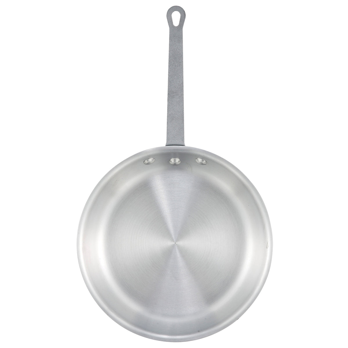 Picture of Winco AFP-14A Aluminum Fry Pan, Gladiator, Natural Finish - 14 in. Dia.