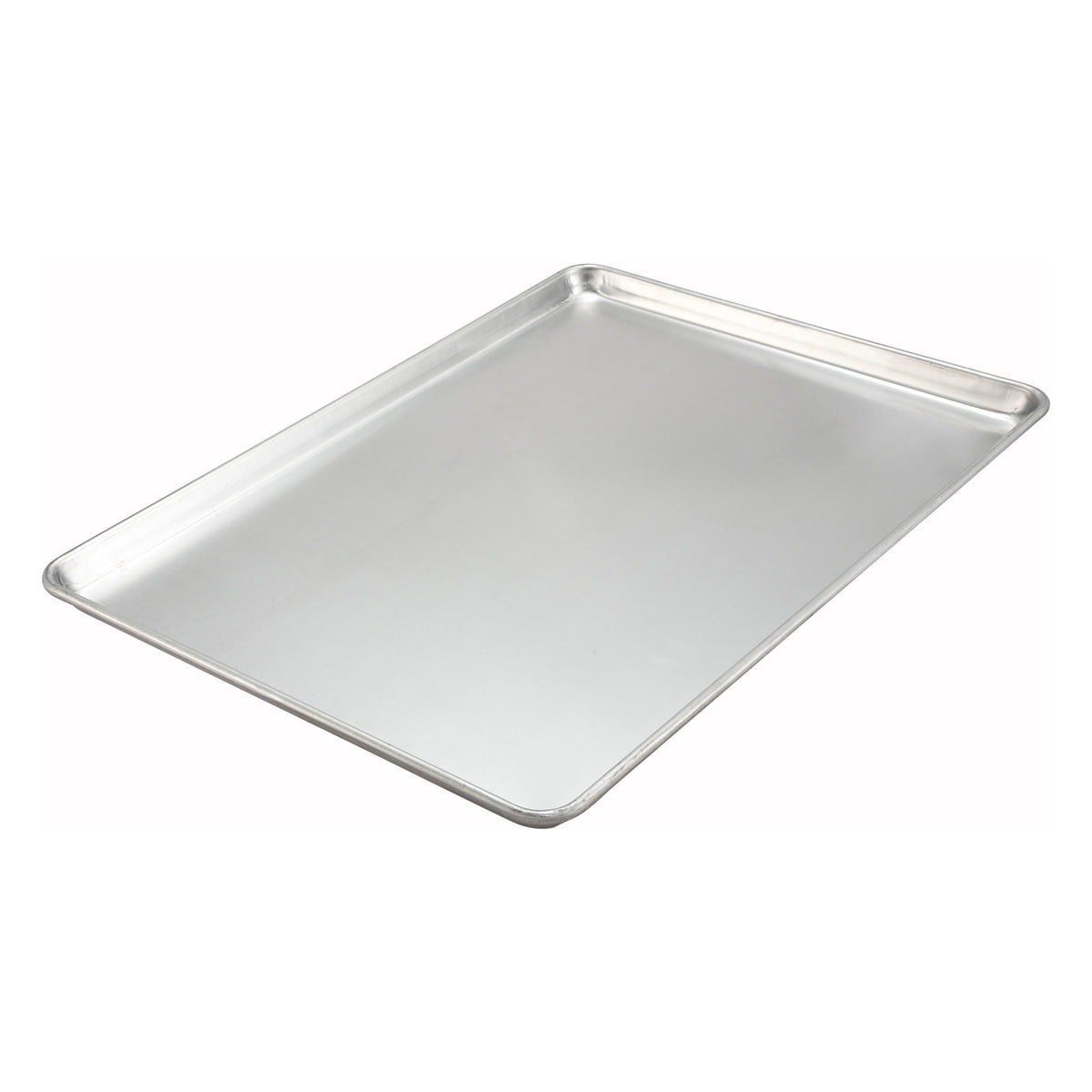 Picture of Winco ALXP-1826 Aluminum Sheet Pan, Closed Bead - 18 x 26 in., 18 Gauge, Aluminum