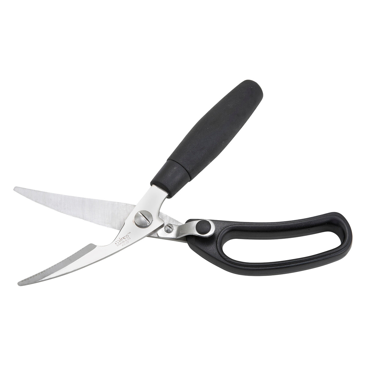 Picture of Winco KS-02 Poultry Shears, Soft Polypropylene Handle, Stainless Steel