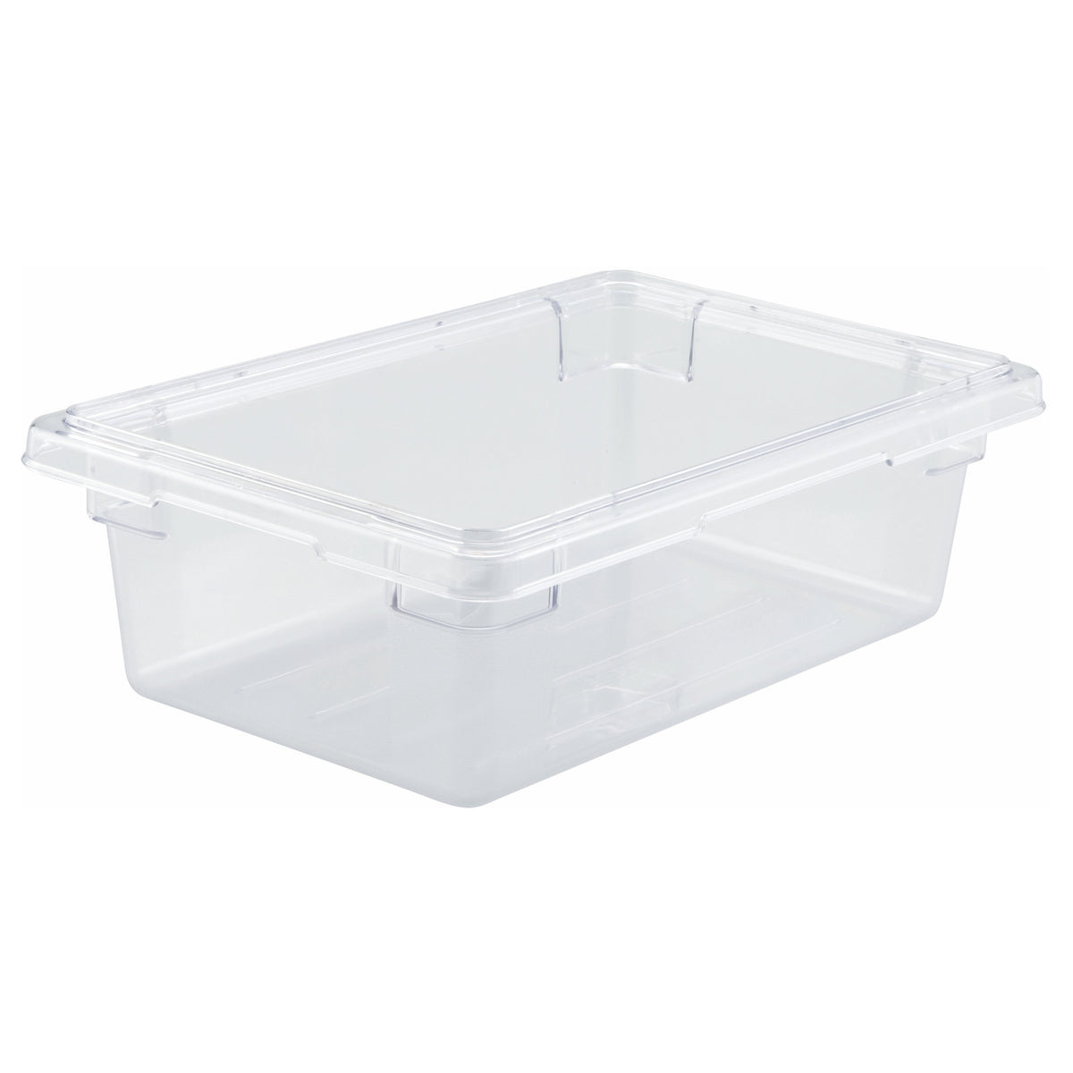 Picture of Winco PFSH-6 Food Storage Box, Clear Polycarbonate - Half, 12 x 18 x 6 in.