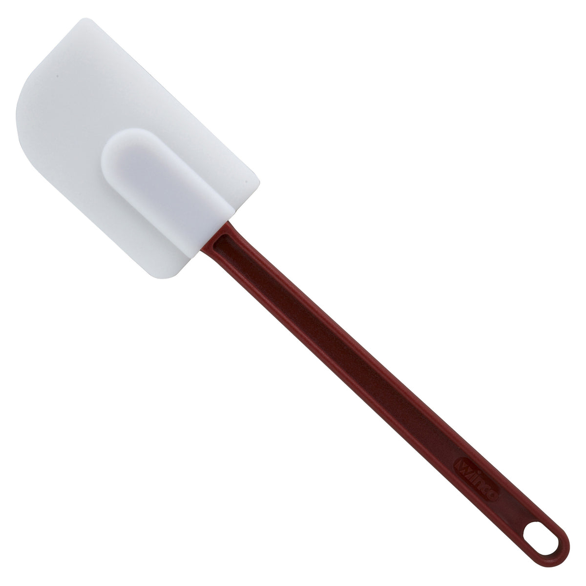Picture of Winco PSD-14 Silicone Scraper, Flat Blade, Heat Resistant - 14 in.
