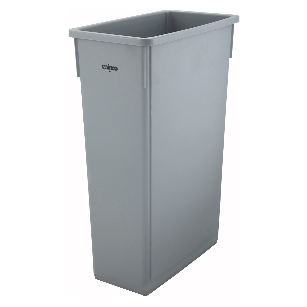 Picture of Winco PTC-23SG 23 gal Slender Trash Cans - Gray