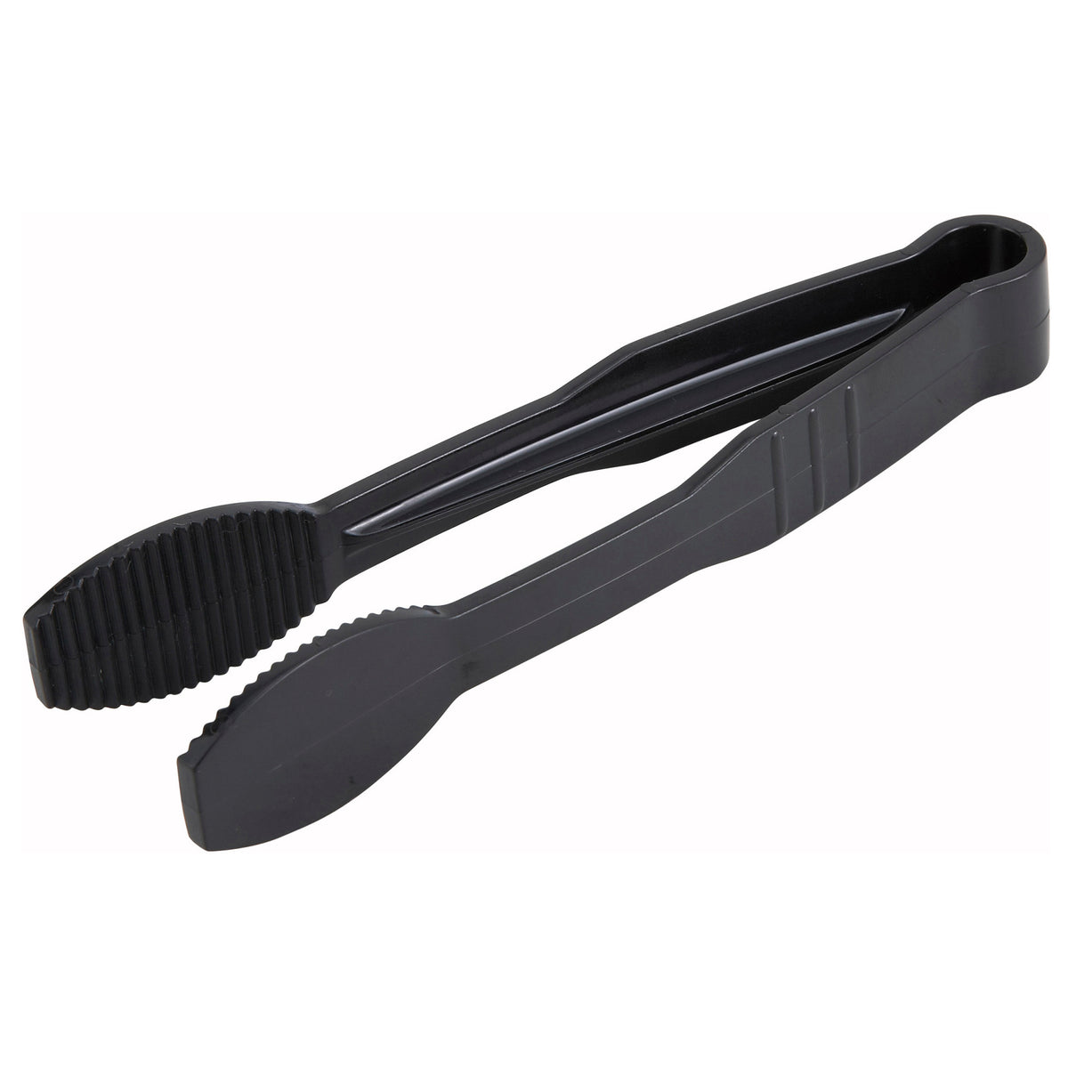 Picture of Winco PUTF-6K 6 in. Flat Tongs, Polycarbonate - Black