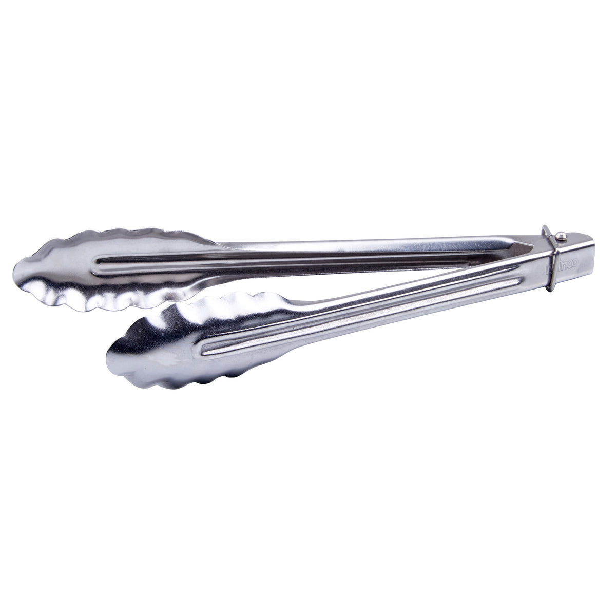 Picture of Winco UTLK-9 Heavyweight Utility Tongs with Locking Ring - 9 in.