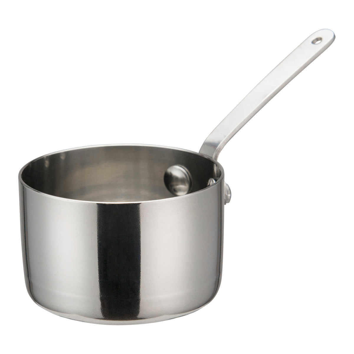 Picture of Winco DCWA-102S Mini Sauce Pan, Stainless Steel - 2.75 in. Dia. x 1.57 in.