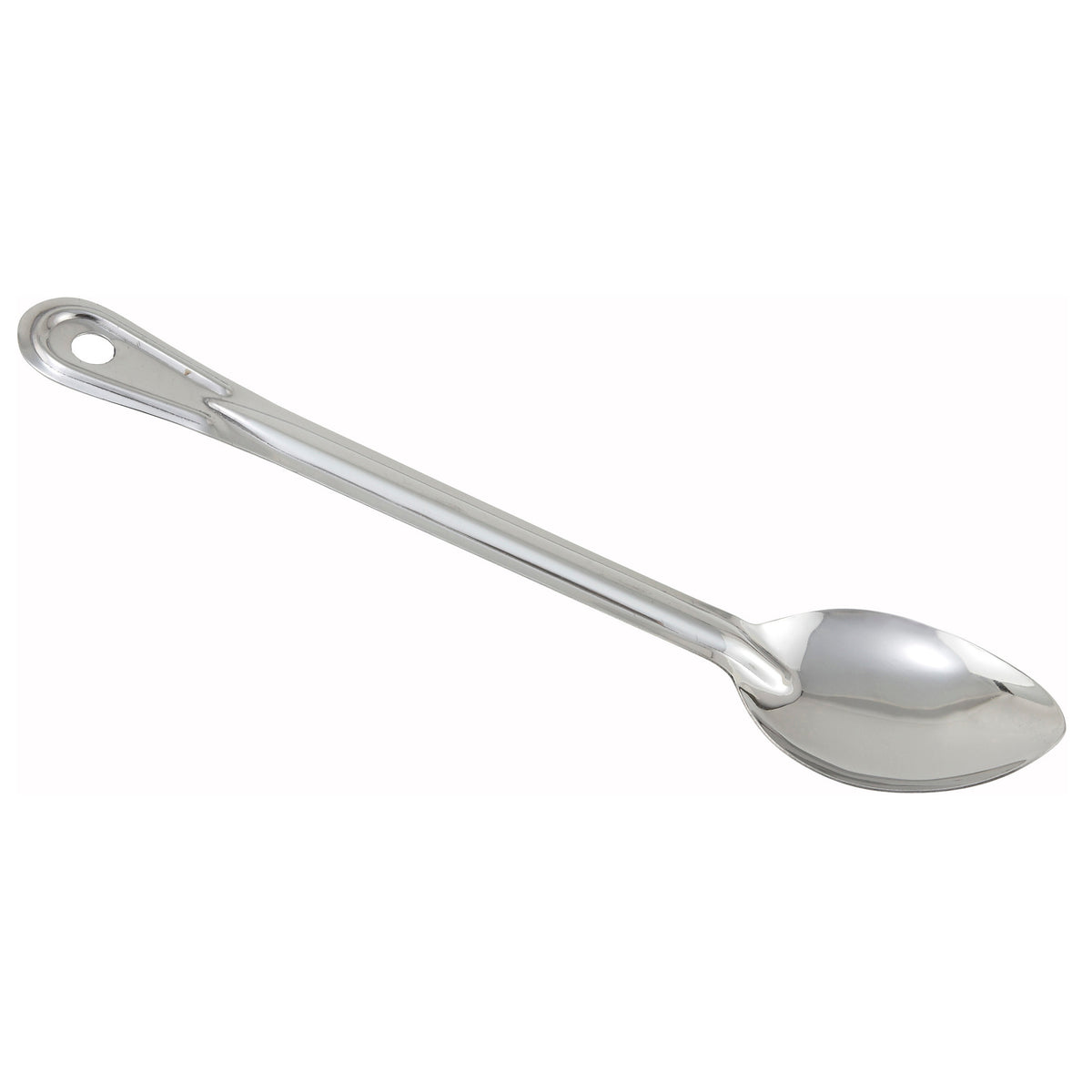 Picture of Winco BSON-11 Prime Stainless Steel Basting Spoon, NSF - Solid, 11 in.