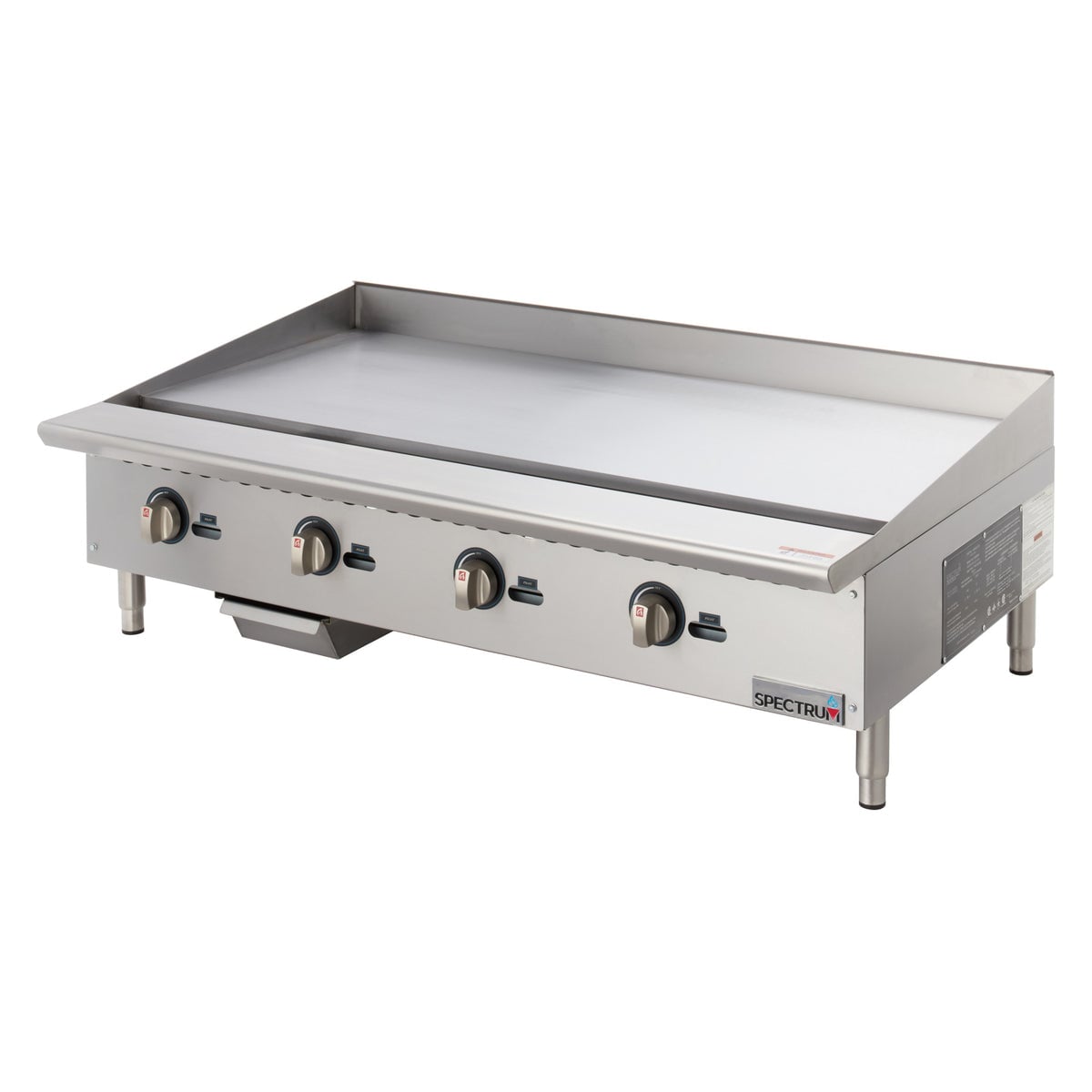 Picture of Winco NGGD-48M Spectrum Gas Griddle, 48 in. Wide, Natural Gas