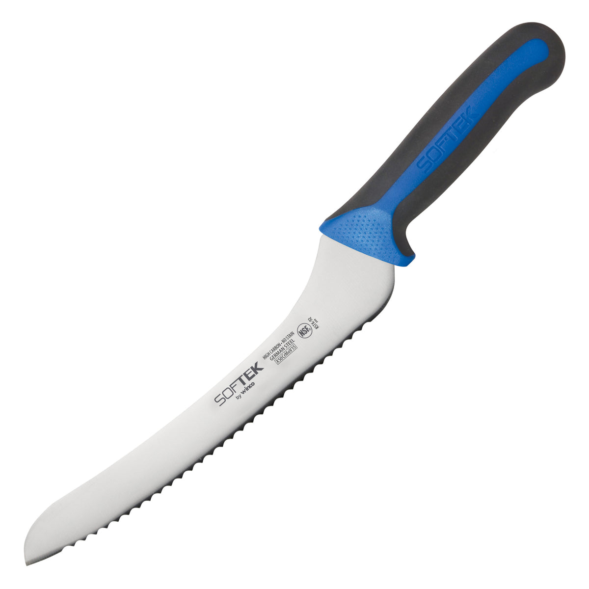 Picture of Winco KSTK-92 Sof-Tek 9 in. Bread & Utility Knife, Offset
