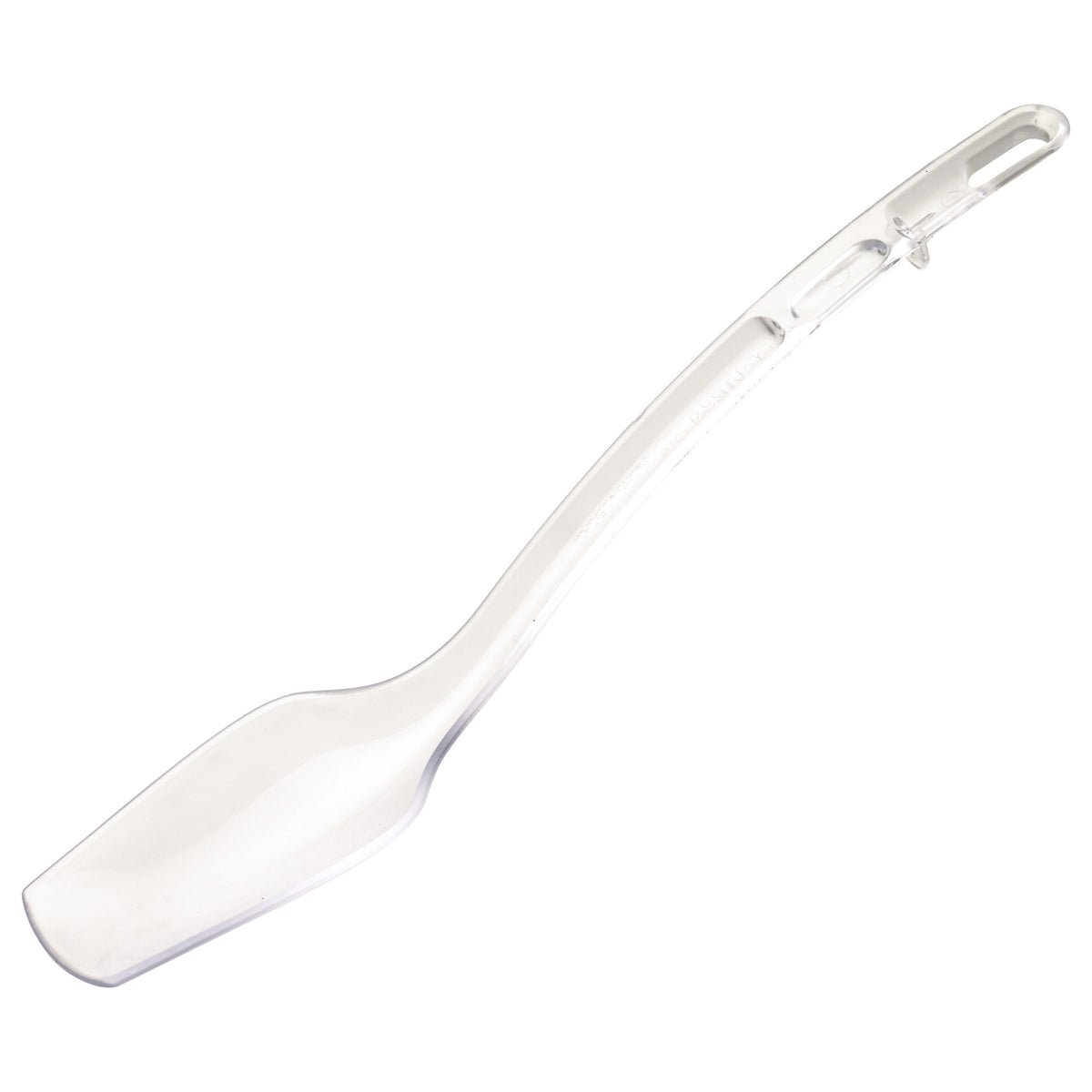 Picture of Winco CVBS-10C Curv 10 in. Tapered Serving Spoon - Clear