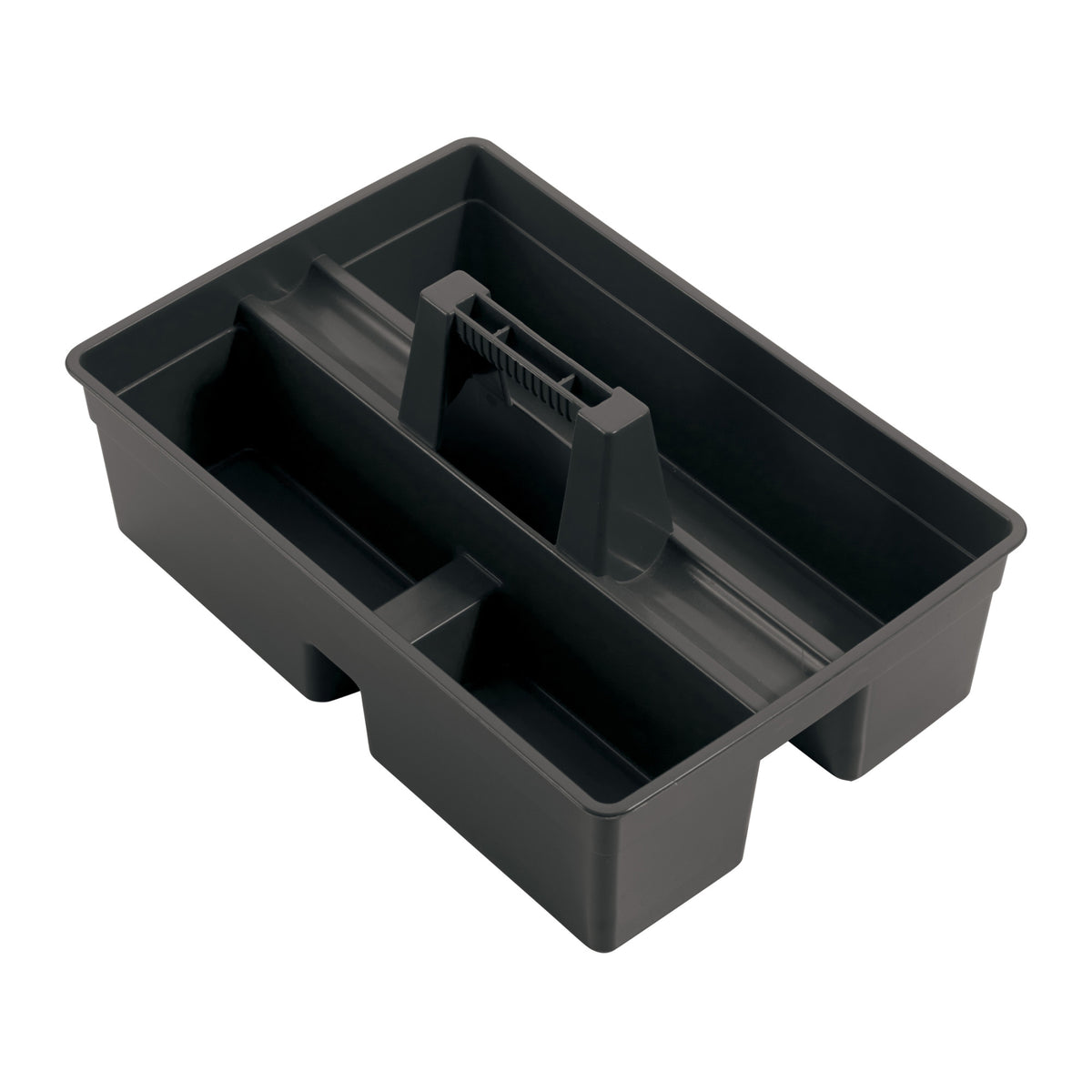 Picture of Winco PJC-1511K Janitorial Caddy, Black - 15.25 x 10.75 x 6.75 in., 3 Compartment