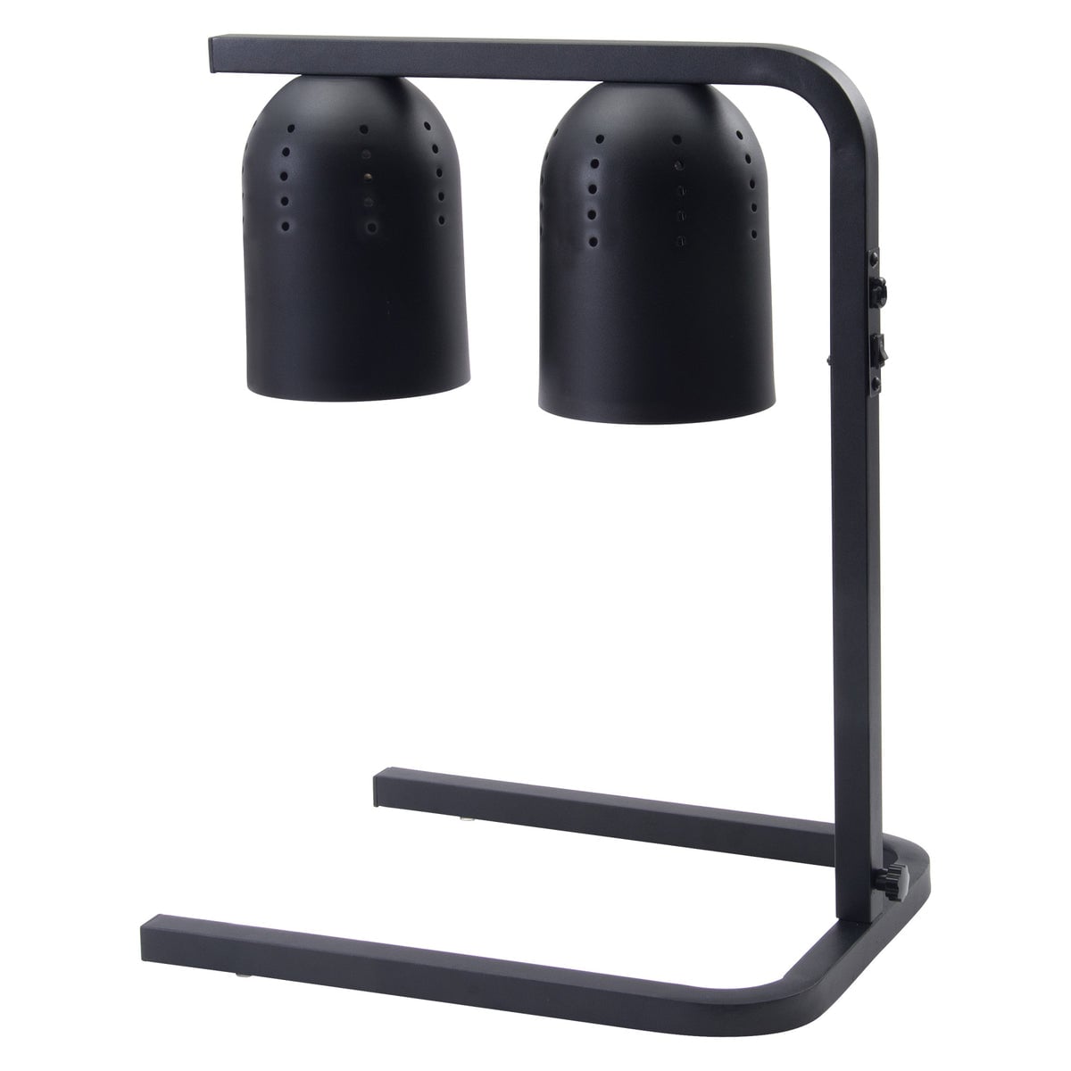 Picture of Winco EHL-3C 3-Position Electric Heat Lamp, Black
