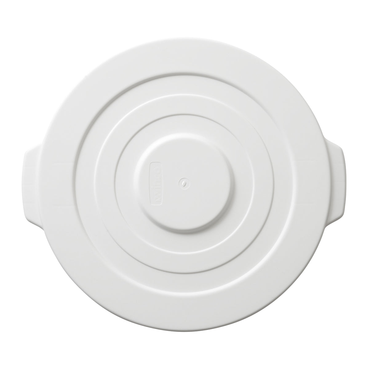 Picture of Winco PTCL-10W Covers for PTC-Series Can - White, 10 gal
