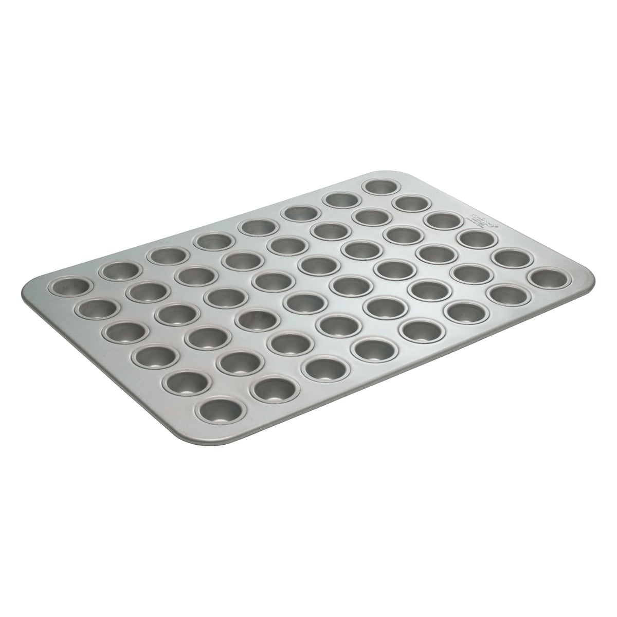Picture of Winco HMF-48O Glazed Aluminized Steel Muffin Pans - 1.1 oz