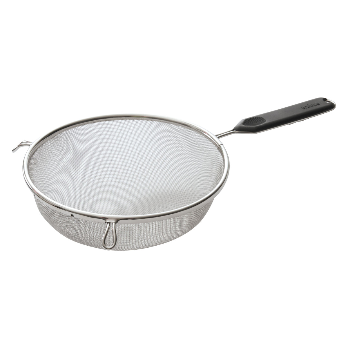 Picture of Winco MSTP-8SM 8 in. Single Medium Mesh Strainer with Plastic Handle - Stainless Steel