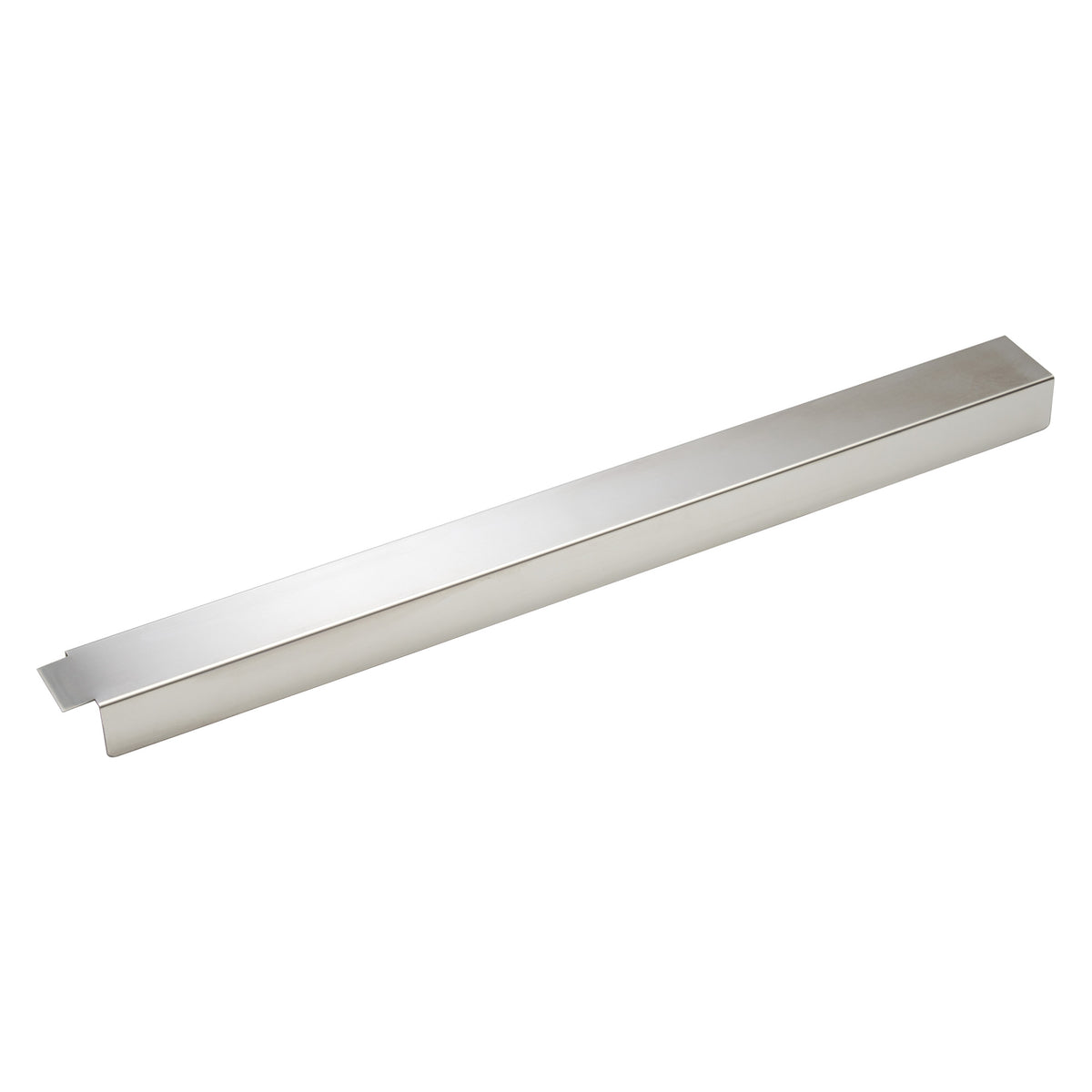 Picture of Winco SFCS-25 Stainless Steel Universal Fryer Connector Strip for 5 Tube Fryers - 25.63 in. - Stainless Steel