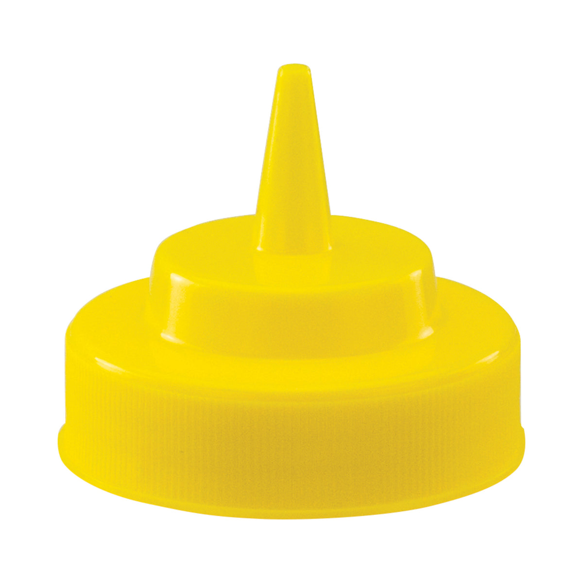Picture of Winco PSW-Y-LID Lid for Wide Mouth Squeeze Bottle, Yellow
