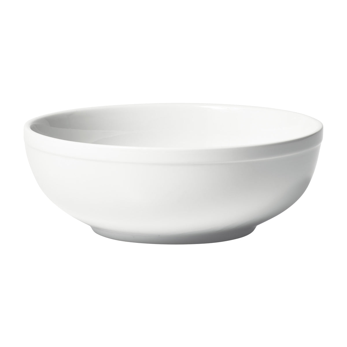 Picture of Winco BPSB-60 Birkhall Salad & Pasta Bowl, 60 oz, White Porcelain, 12 Piece