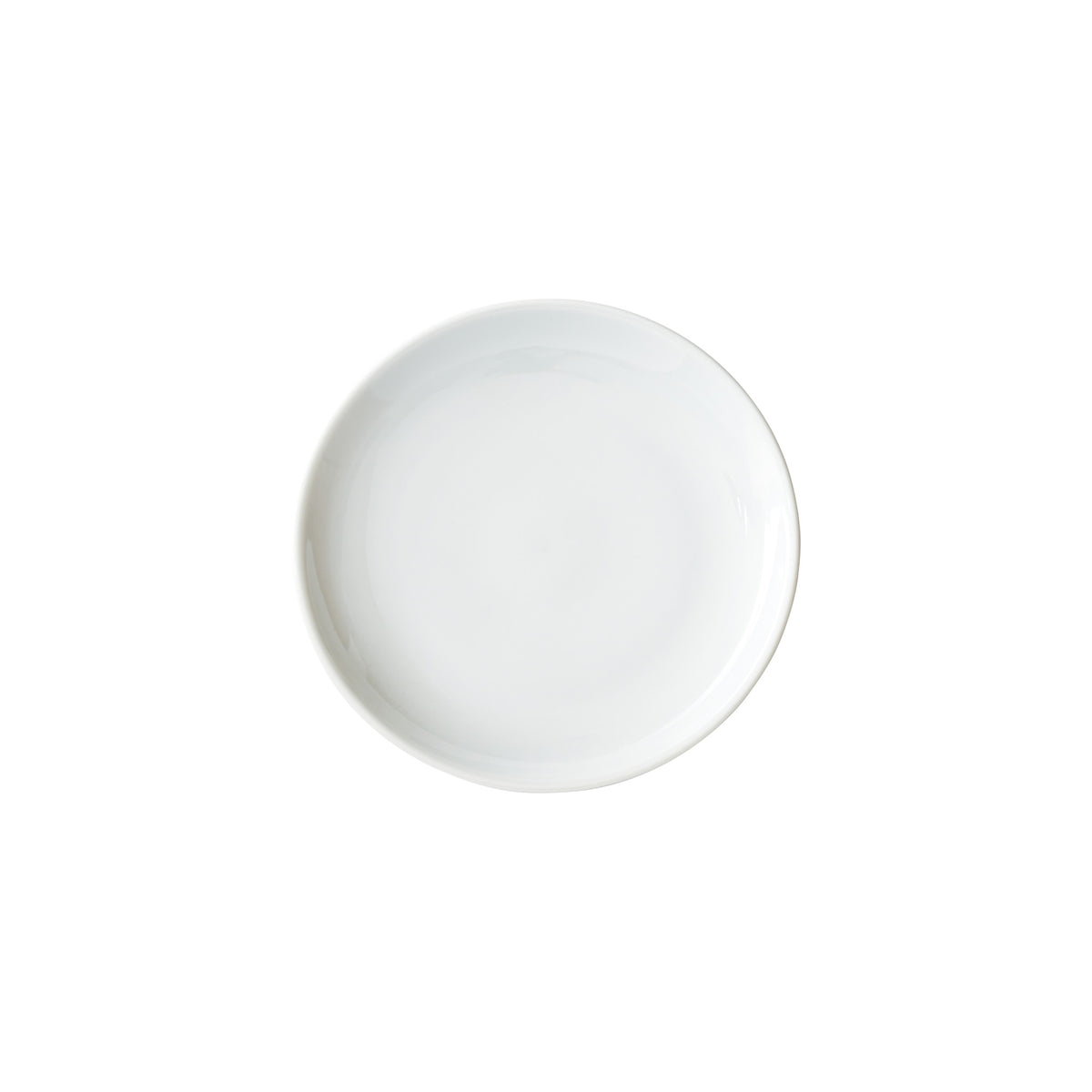 Picture of Winco OKP-8 Brechia Coupe Plate, 8 in. Dia., White Porcelain, 36 Piece