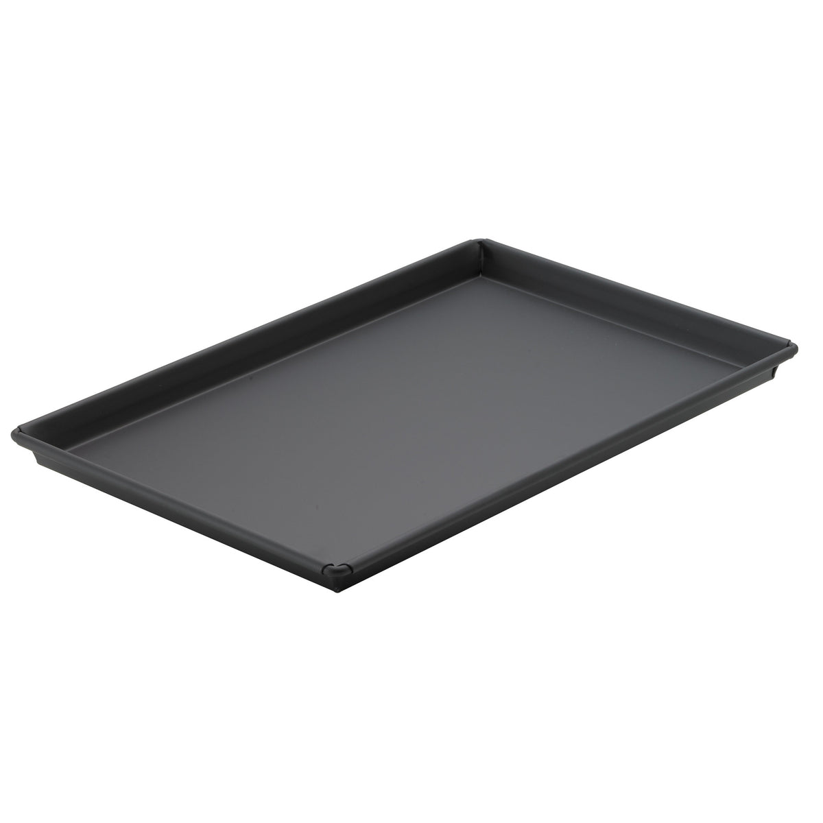 Picture of Winco SPP-1218 Sicilian Pizza Pan, Heavyweight Rolled Steel, Non-Stick - 12 x 18 in.