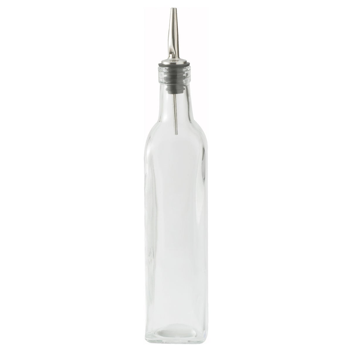 Picture of Winco GOB-16 Oil & Vinegar Cruet with Pourer - 16 oz