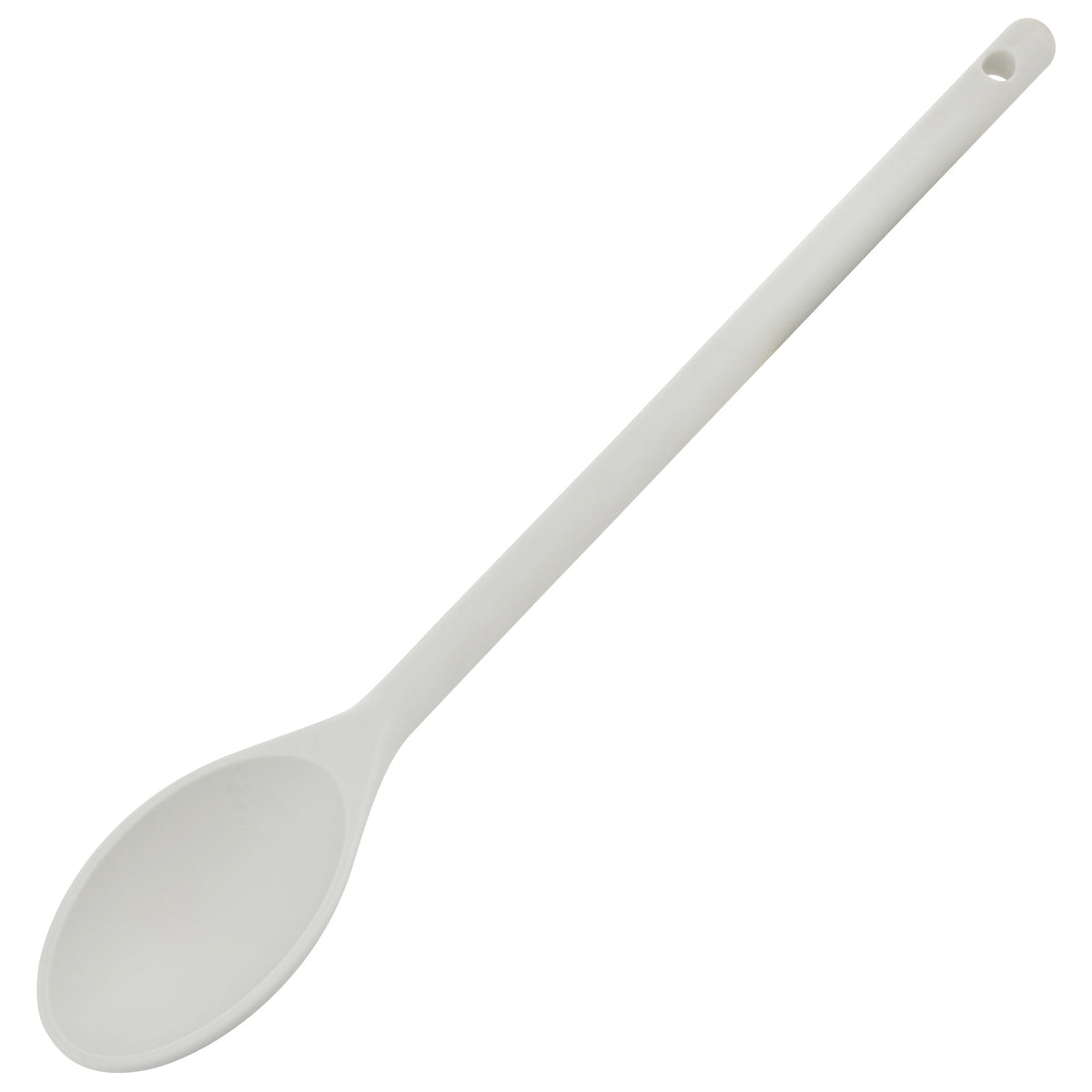 Picture of Winco NS-15W High Heat Nylon Spoon - 15 in., Off White
