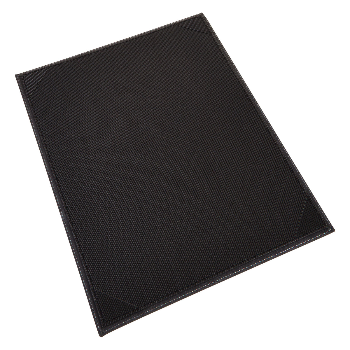 Picture of Winco LMS-811BK Single-View Menu Cover - Black, 8.5 x 11 in.