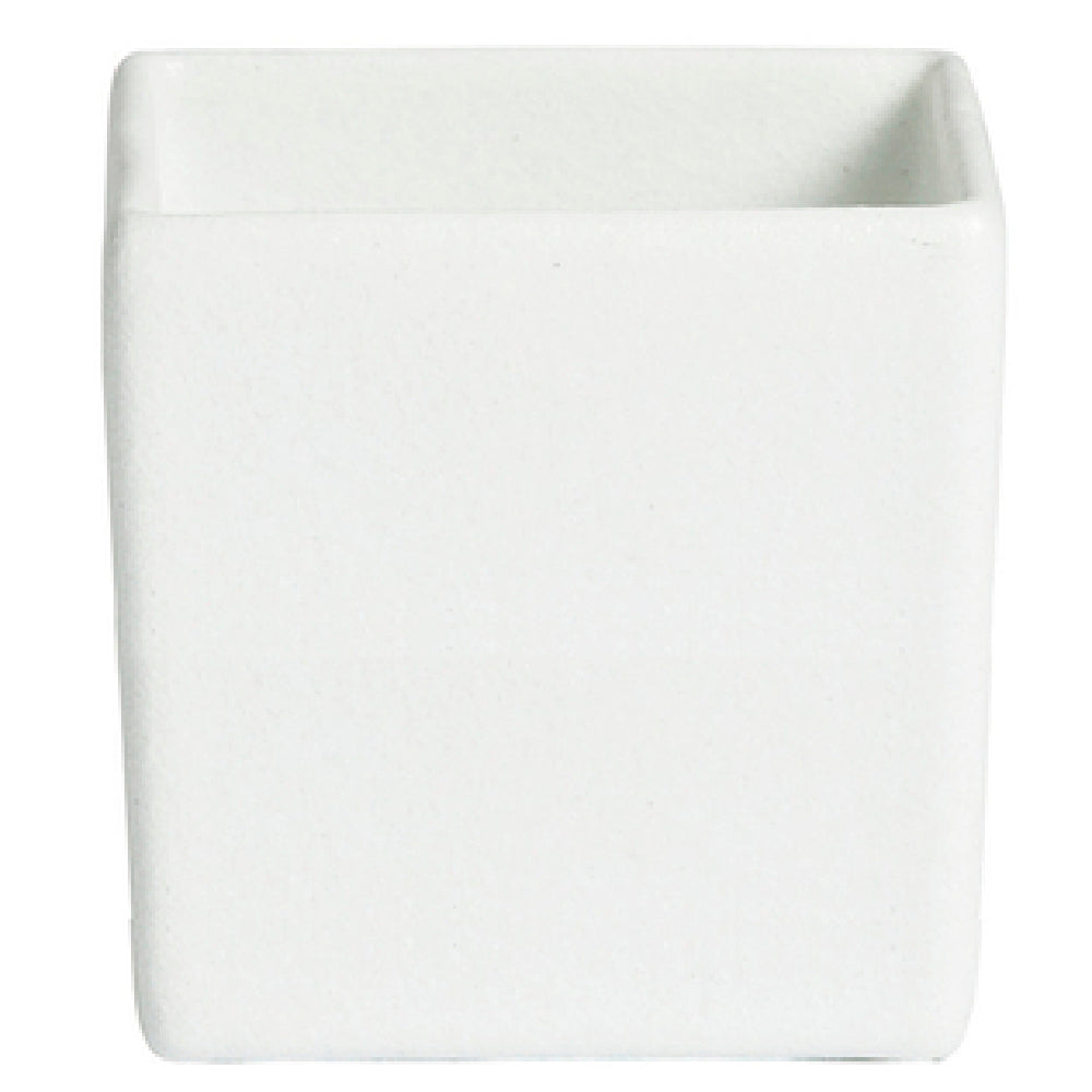 COMP20-MOD- 1 to 2 qt. Square Straight Sided Salad Bowl - Mod Finish - 4.75 x 4.75 in. - 6 in. Deep
