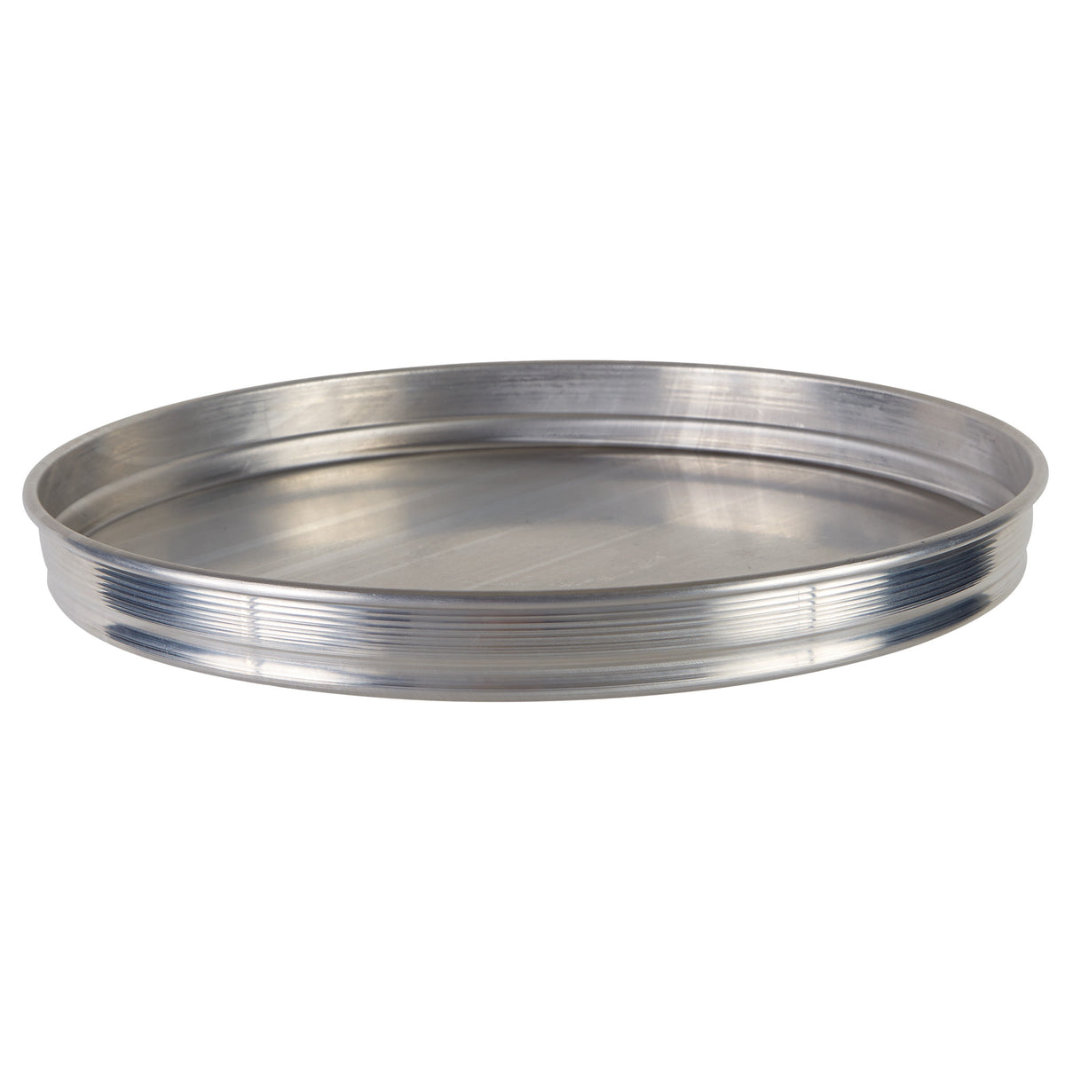 Picture of Winco APZK-1215 Stackable Aluminum Pizza Pan - 12 in.