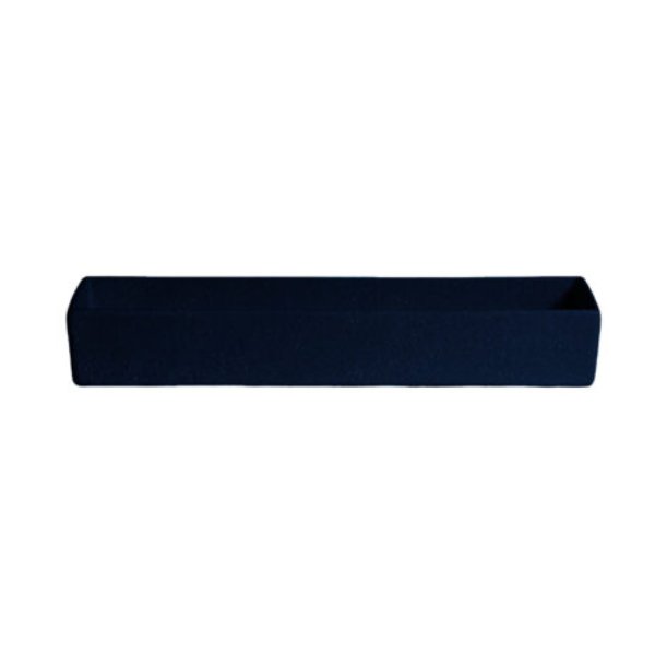 COMP34PC 1.73 qt. Square Straight Sided Salad Bar Bowl - Pacific Blue - Classic Finish - 6.5 in.