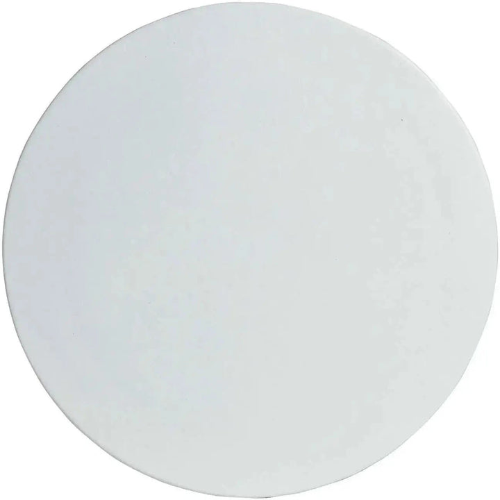 DR001-MOD-WW 12 in. Round Disc - White - 0.4 in. Deep - Extra Small