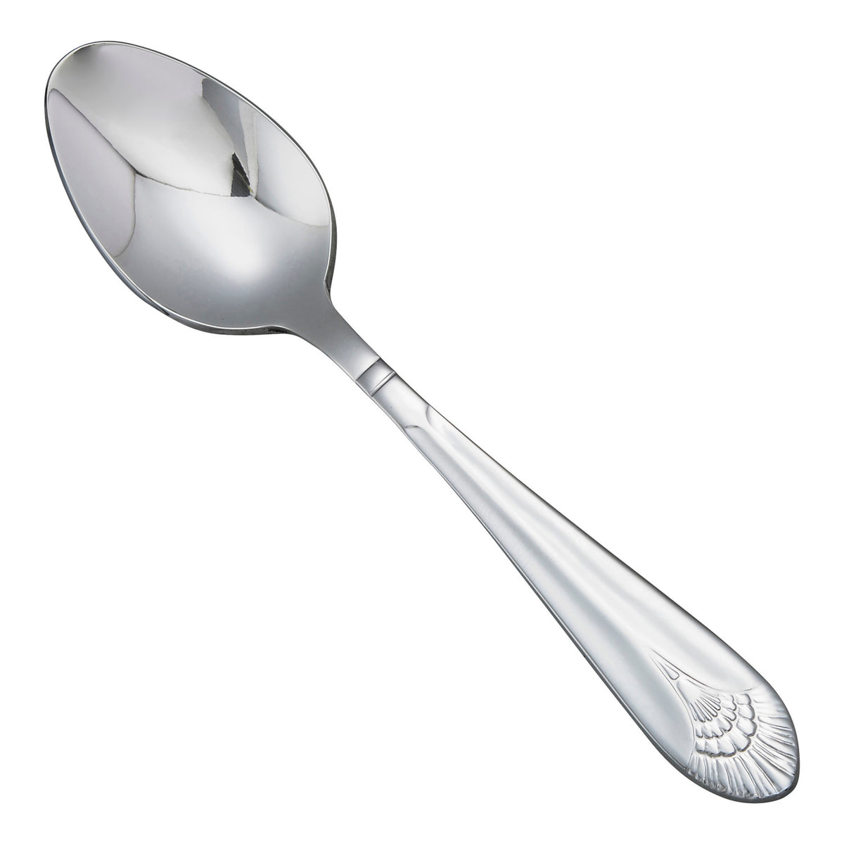 Picture of Winco 0031-01 Peacock Teaspoon, 18-8 Extra Heavyweight