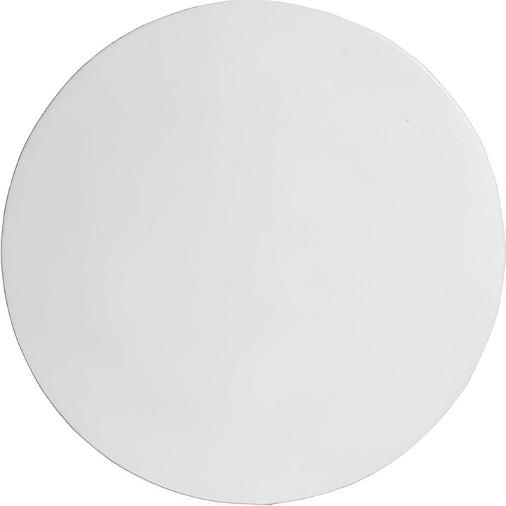DR006-MOD-WW 30 in. Round Disc - White - Mod Smooth Finish - 0.6 in. Deep - 2XL