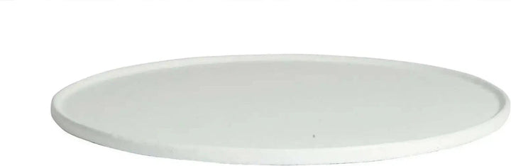 DR205-MOD-WW 20 in. Round Disc with Rim - White - Mod Smooth Finish - 0.4 in. Deep - Extra Large