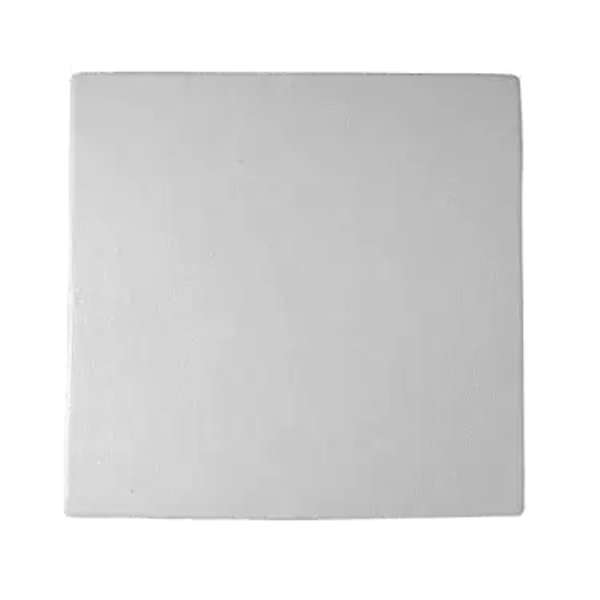 DS103SB 15.7 in. Resin Coated Aluminum Square Disc - Sky Blue - 0.5 in. Deep - Medium