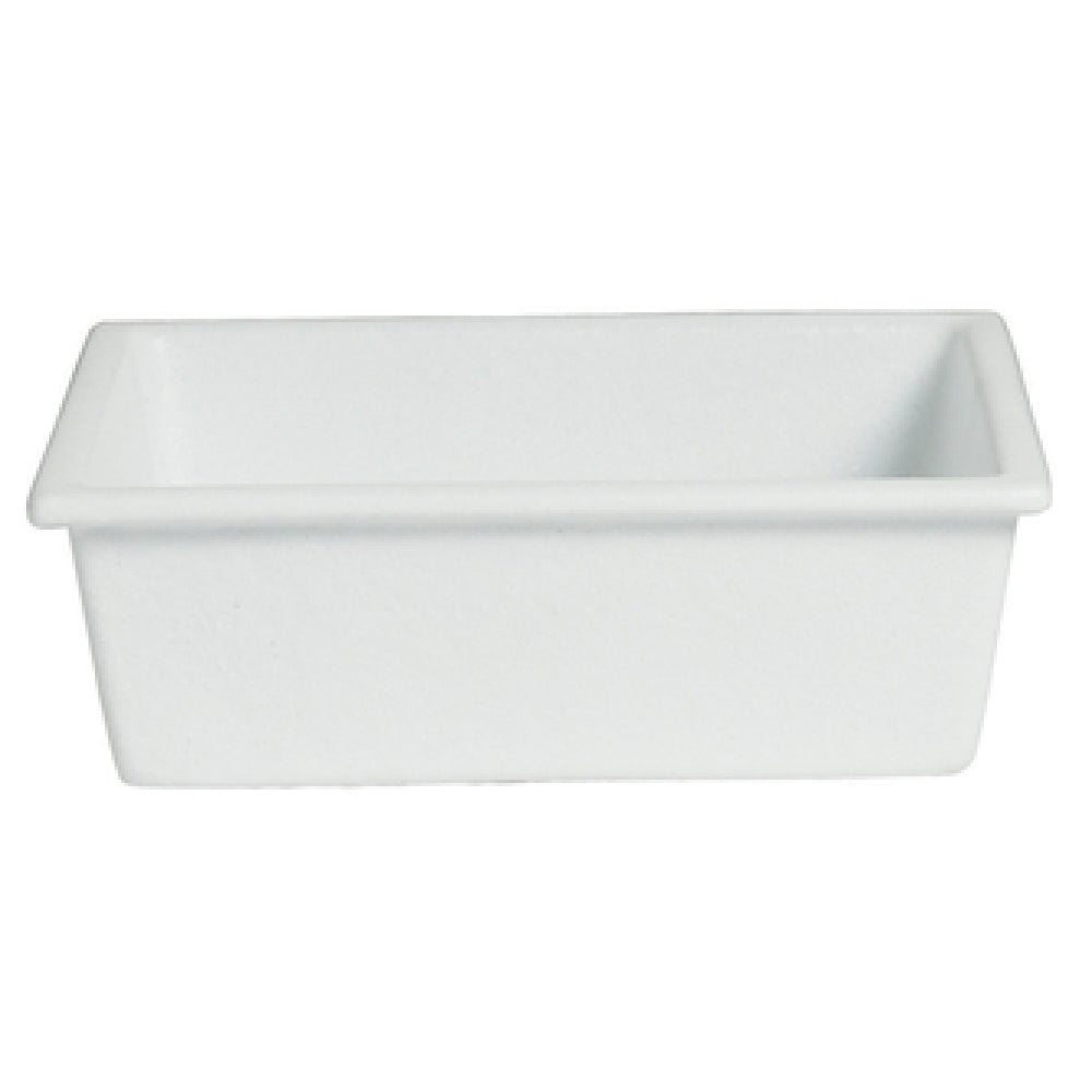 IS025-MOD- 2.6 qt. Square Salad Bar Bowl - Mod Finish - 9.65 in. - 3 in. Deep