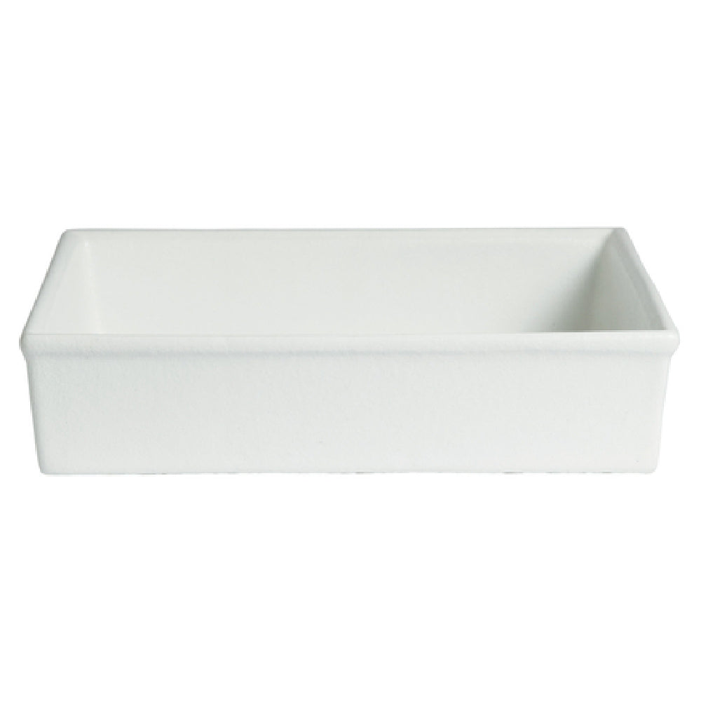 IS036-MOD- 16.4 qt. Square Salad Bar Bowl - Mod Finish - 18.5 in. - 3.95 in. Deep