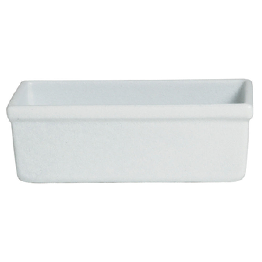IU013-MOD- 2.4 qt. Rectangular Salad Bar Bowl - Mod Finish - 9.65 x 5.71 in. - 3.15 in. Deep