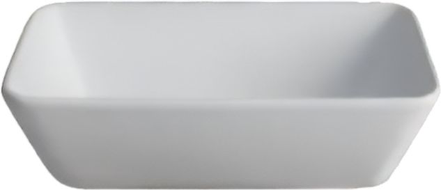 IU102-MOD-WW 8 x 10 in. Custom Rectangular Bowl - White - 4 in. Deep