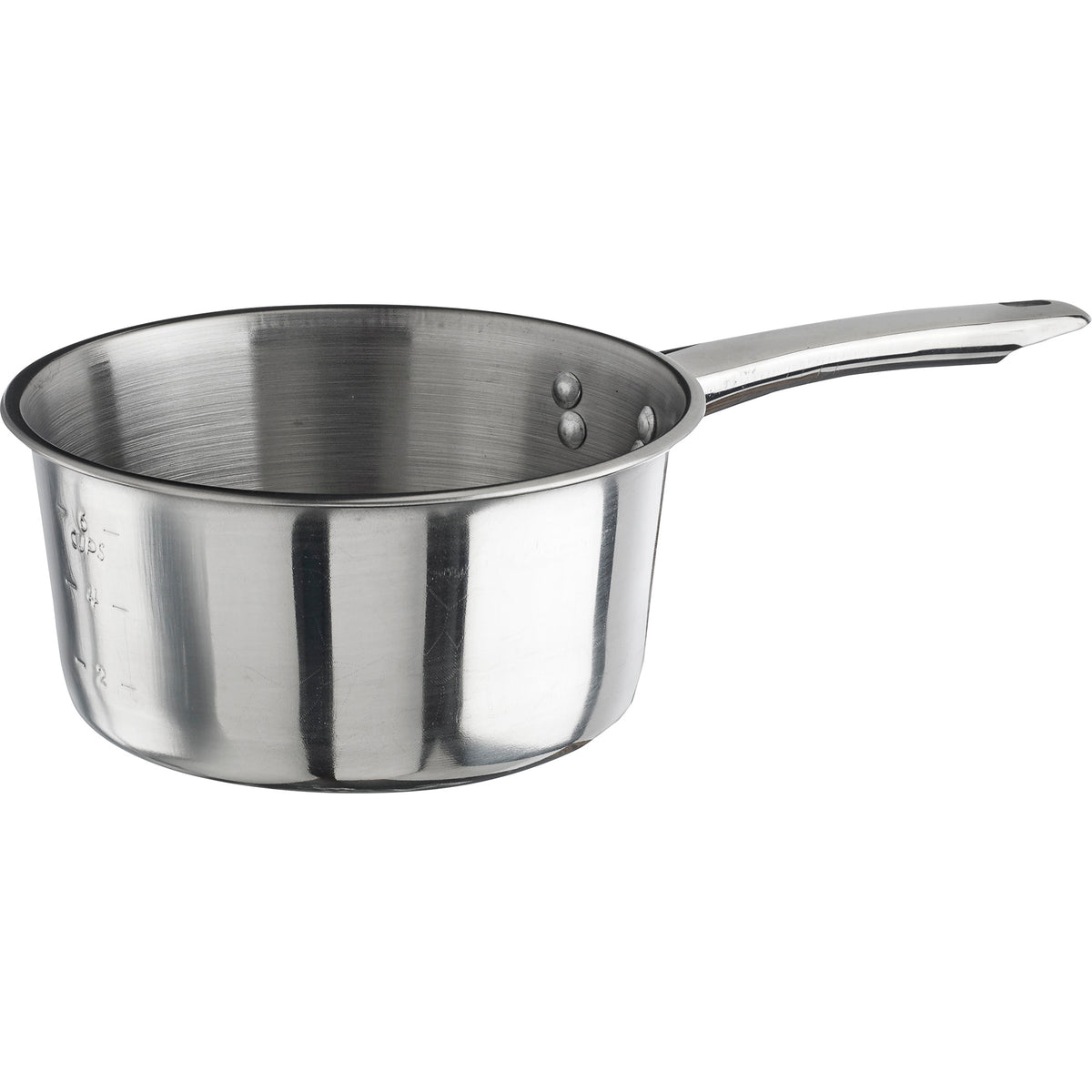 Picture of Winco SAP-1.5 Stainless Steel Sauce Pan, Mirror Finish - 1.5 qt.