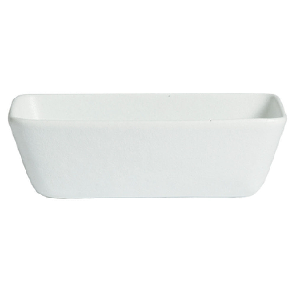 IU103-MOD- 3.3 qt. Rectangular Salad Bar Bowl - Mod Finish - 12.2 x 7.1 in. - 3.7 in. Deep