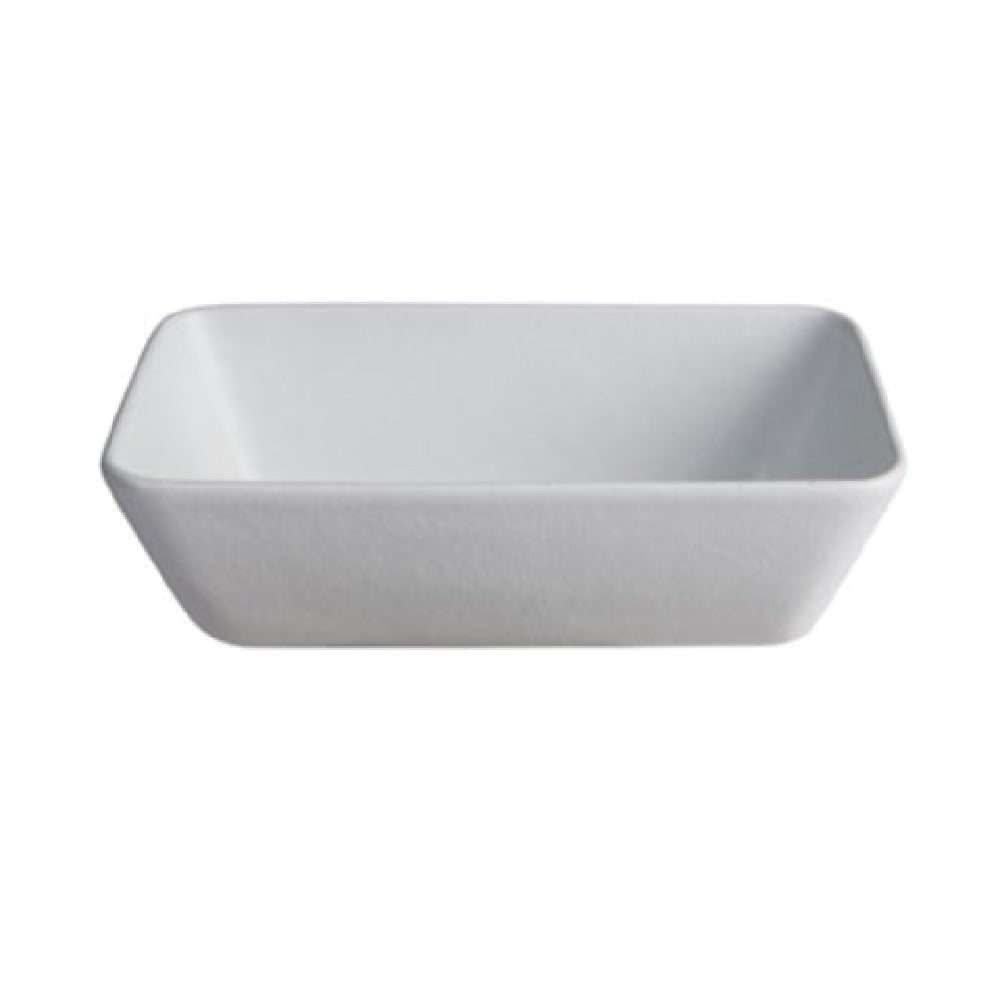 IU103YW 3.3 qt. Rectangular Salad Bar Bowl - Yellow - 12.2 x 7.1 in. - 3.7 in. Deep