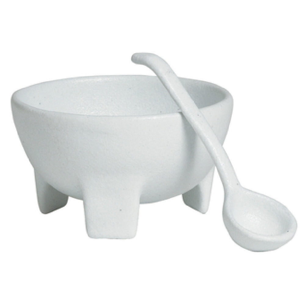 MJS02-MOD- 18.6 oz Molcajete Bowl - Mod Finish - 5.7 in. - 3.15 in. Deep - Small
