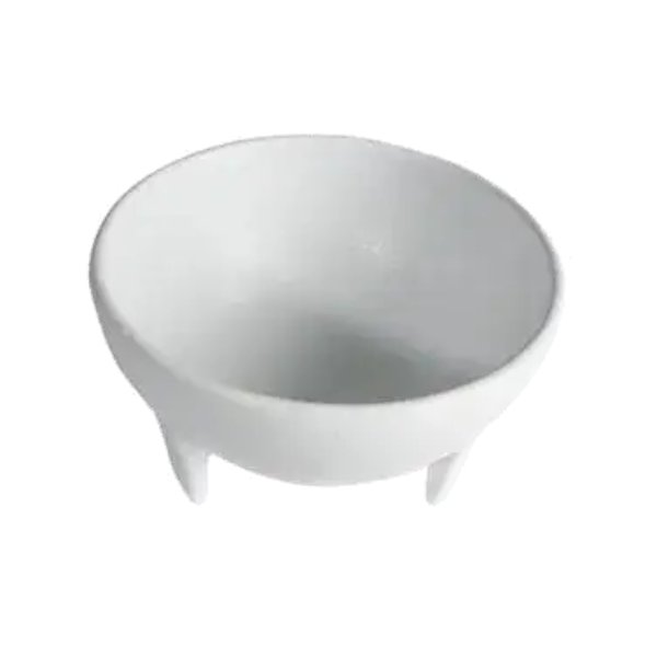 MJS05CH 2.9 qt. Round Molcajete Bowl - Chocolate - 9.25 in. - 5.3 in. Deep - Extra Large