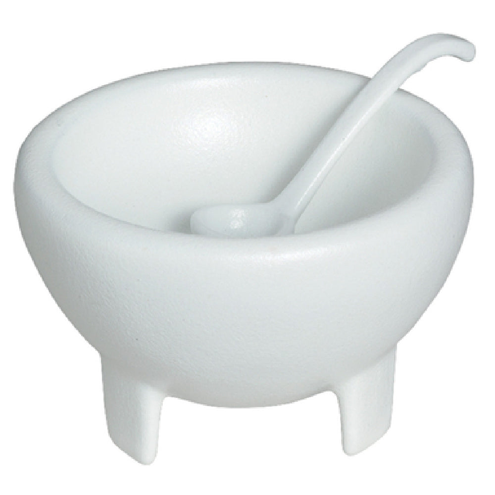 MJS06-MOD- 30.5 oz Molcajete & Spoon Set - Mod Finish - 8.27 x 8.27 in. - 5.51 in. Deep